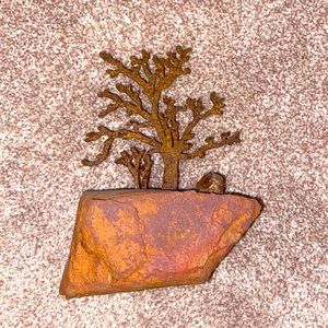 Handmade stone decoration